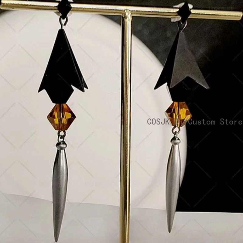 Drop Earrings - Игра Genshin Impact Zhongli, модные серьги-гвоздики