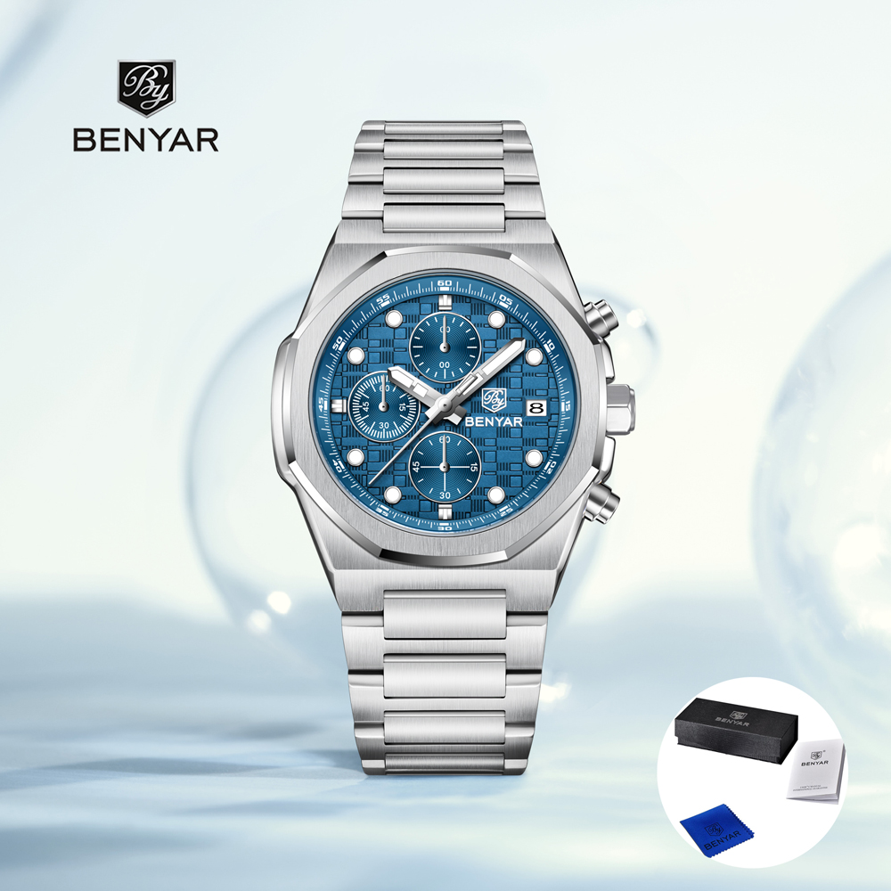 Jewelry Style Watches - Новинка 2022, мужские часы BENYAR, роскошные