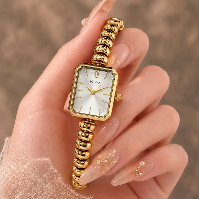 Jewelry Watches Luxury - Золотые часы NAIDU для женщин, миниатюрные