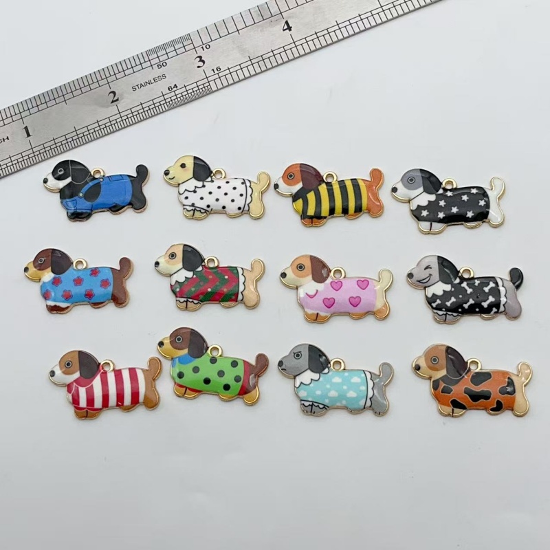 Drop Earrings - 12 шт. подвесок в виде мультяшных