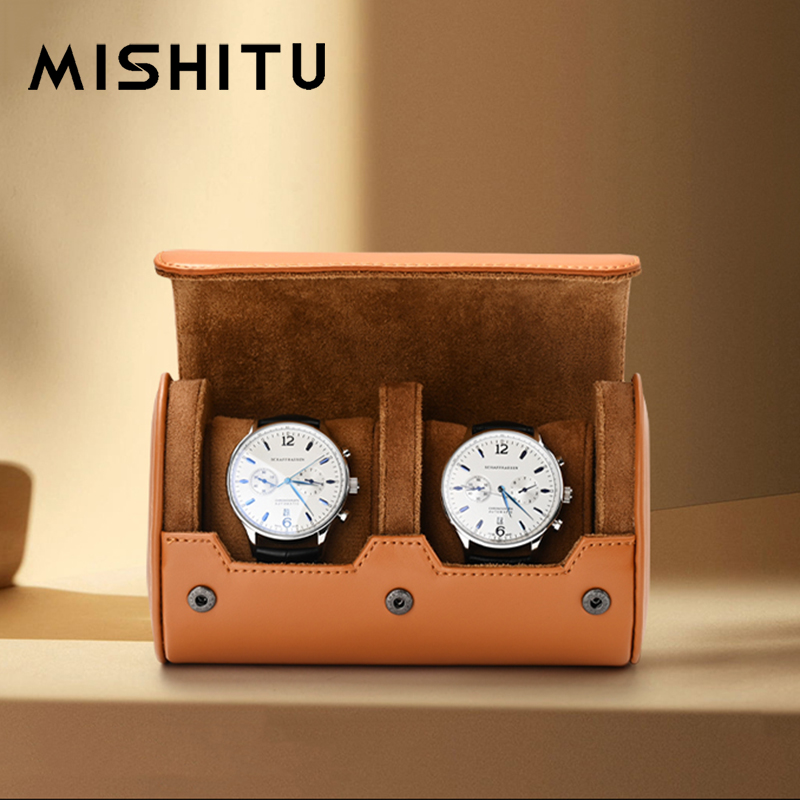 Jewelry Watches For Men - MISHITU 1/2/3 слота, рулон для хранения