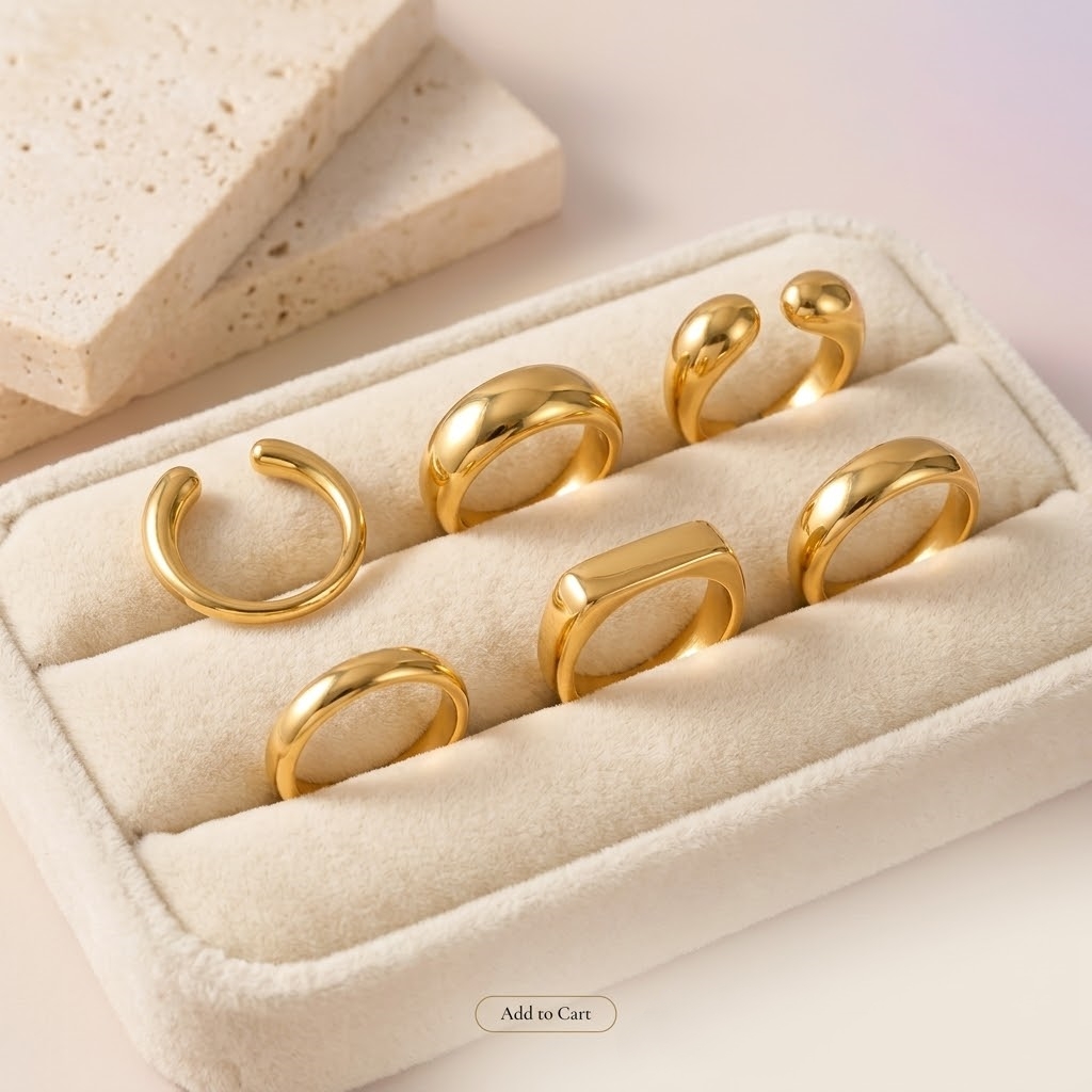 Mens Signet Ring - Кольца-печатки St-Delan из нержавеющей стали для