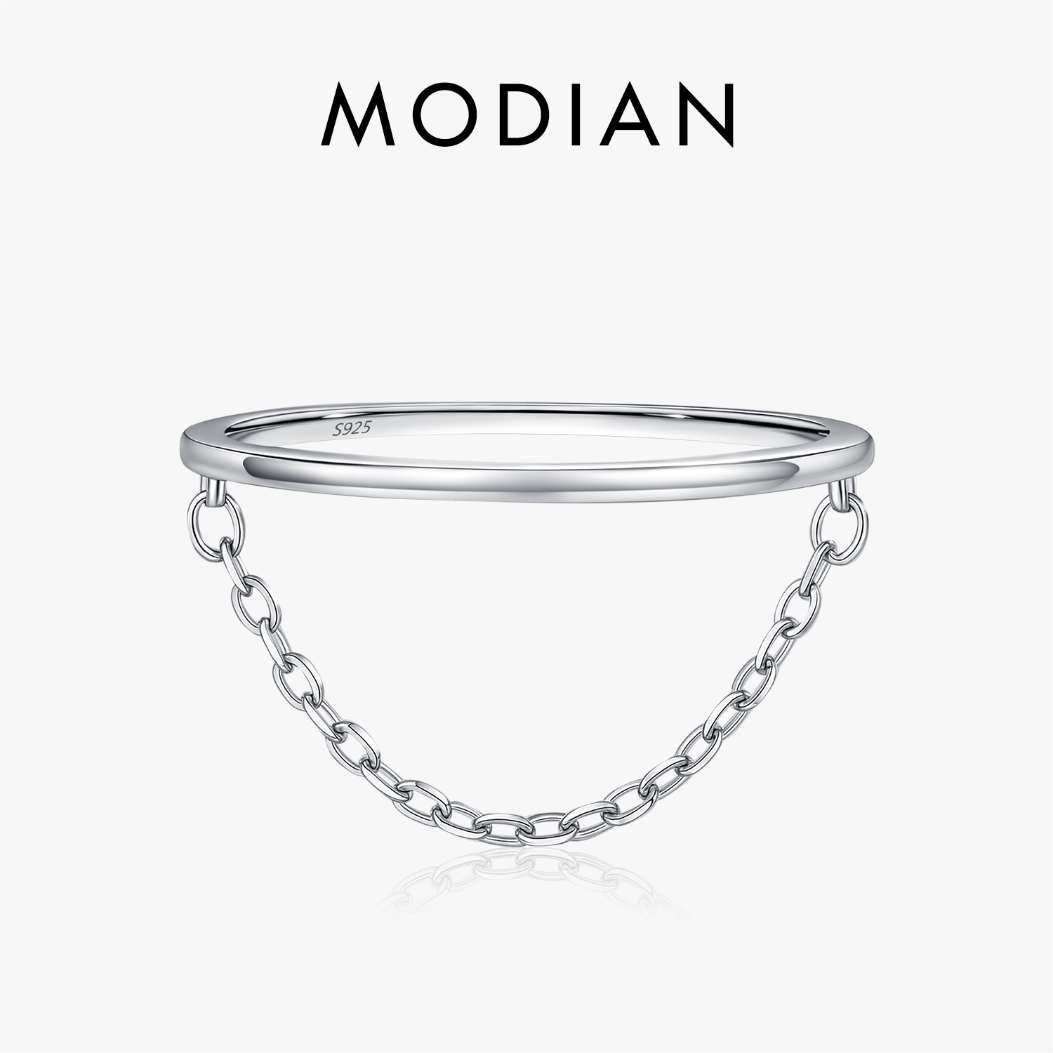 Minimalist Ring Stackable - Модные минималистичные глянцевые кольца MODIAN из