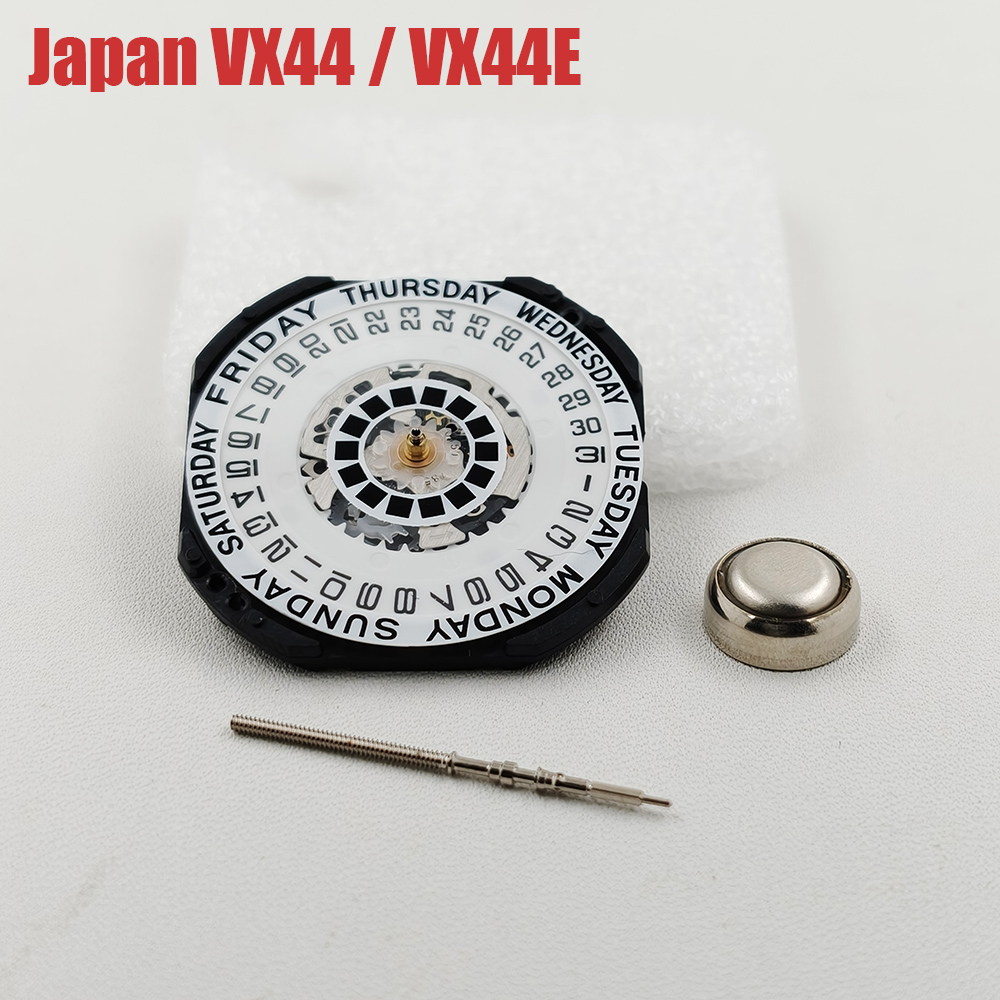 Jewels In Quartz Watches - Японский кварцевый часовой механизм VX44 с