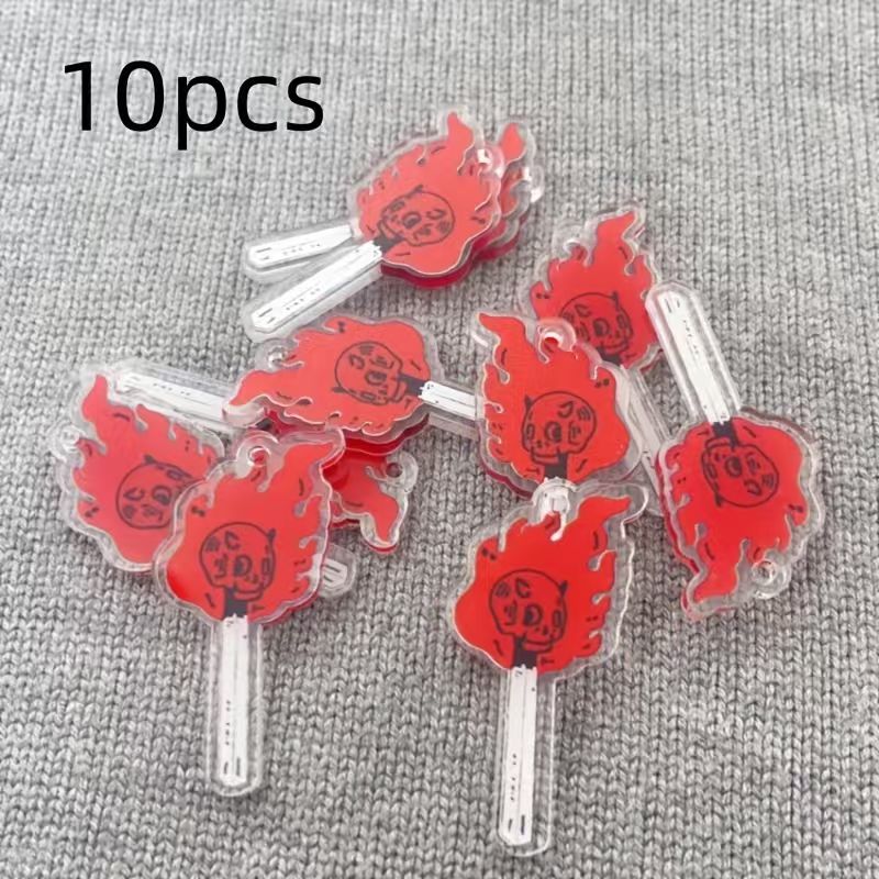 Drop Earrings - 10 шт. акриловых подвесок в форме