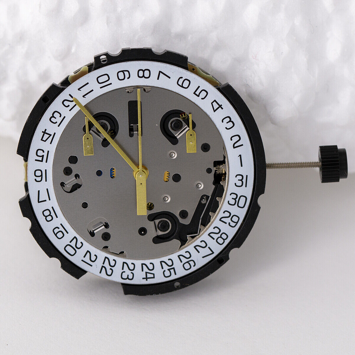 Jewels In Quartz Watches - Кварцевый хронографический механизм 13 1/4 Ligne,
