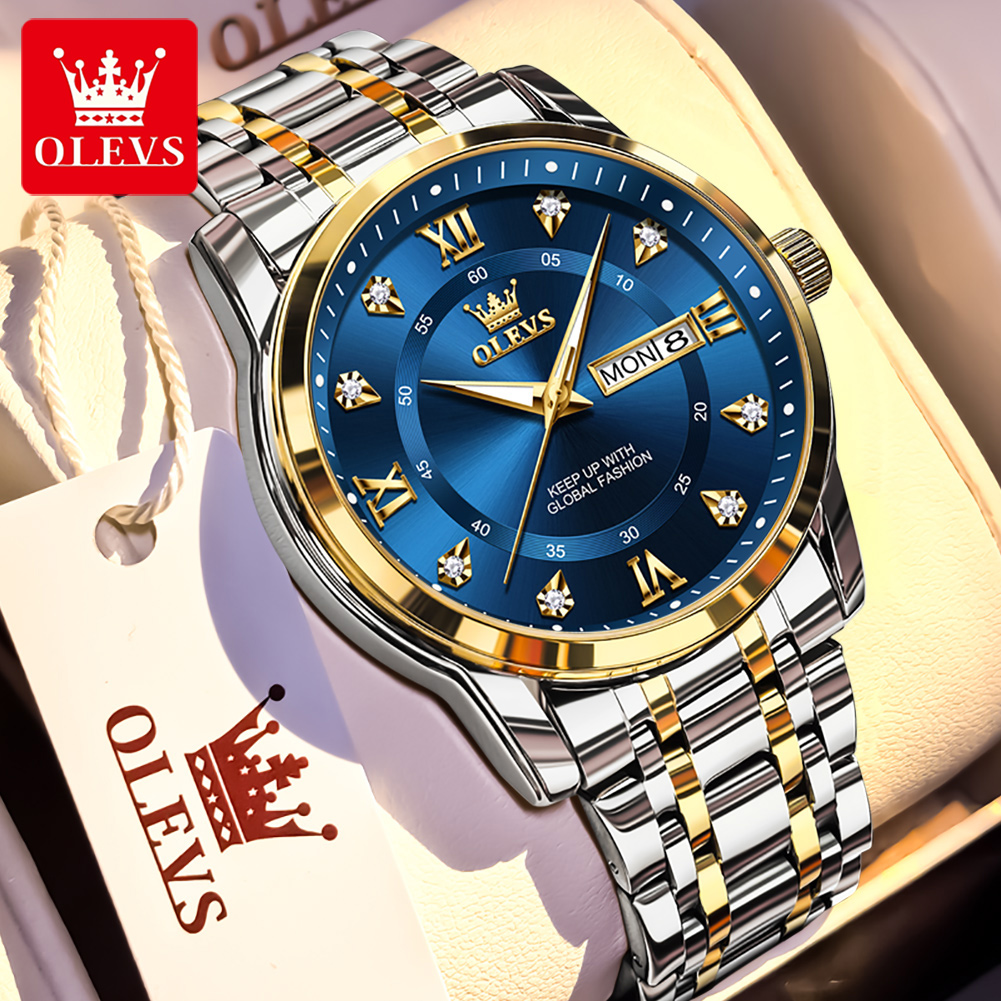 Jewelry Style Watches - OLEVS брендовые модные мужские часы из