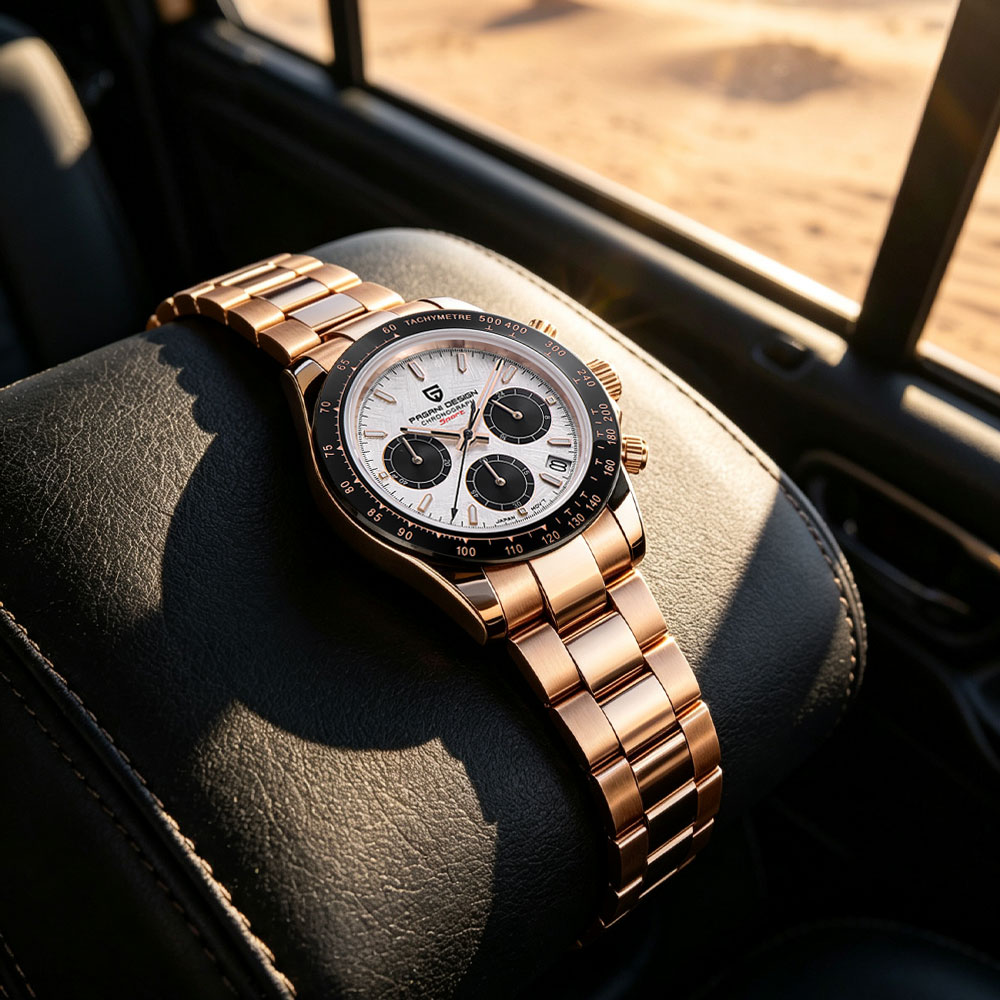 Jewelry Style Watches - Элитные мужские часы PAGANI DESIGN: многофункциональный