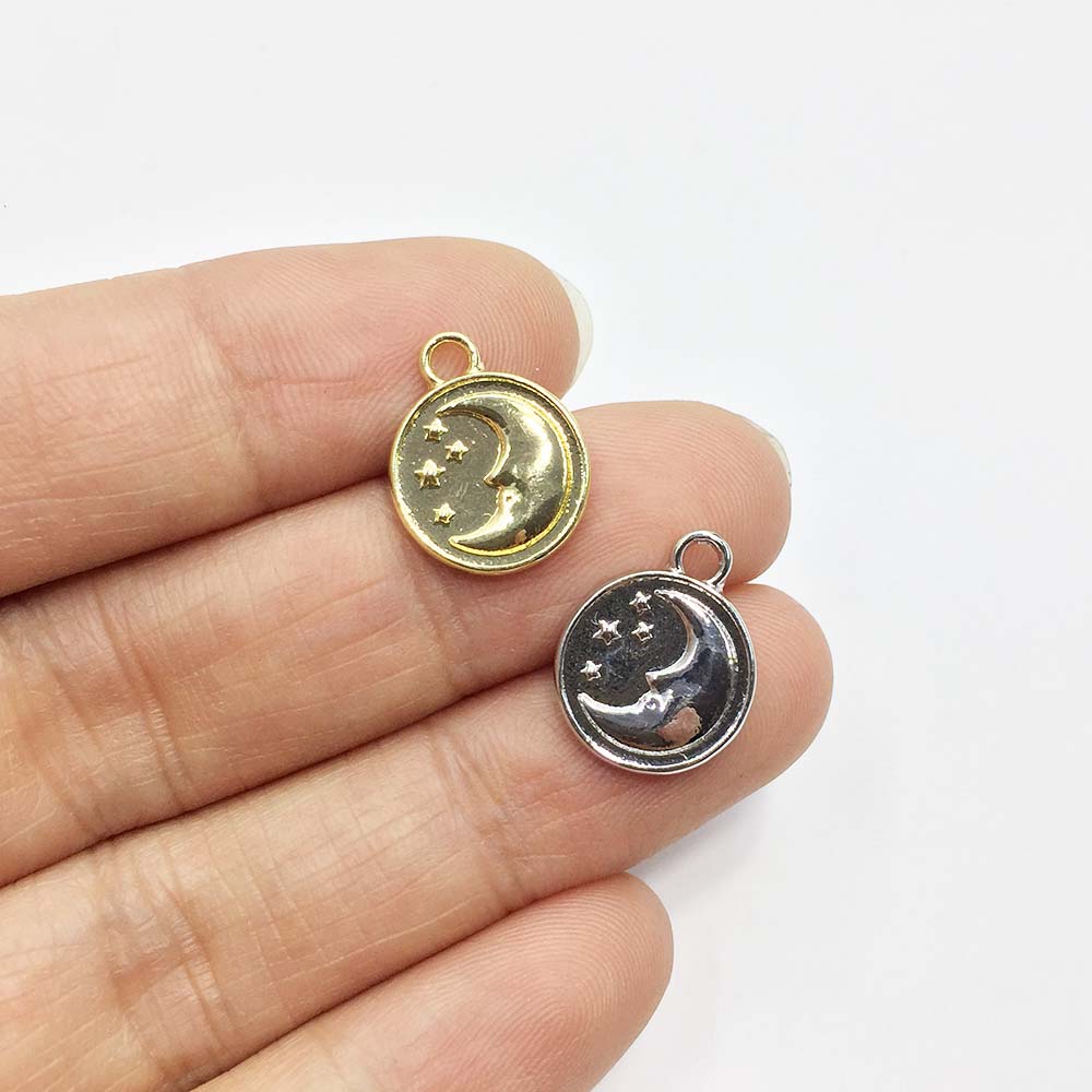 Moon Star Earrings - Eruifa 20 шт. 12 мм Луна