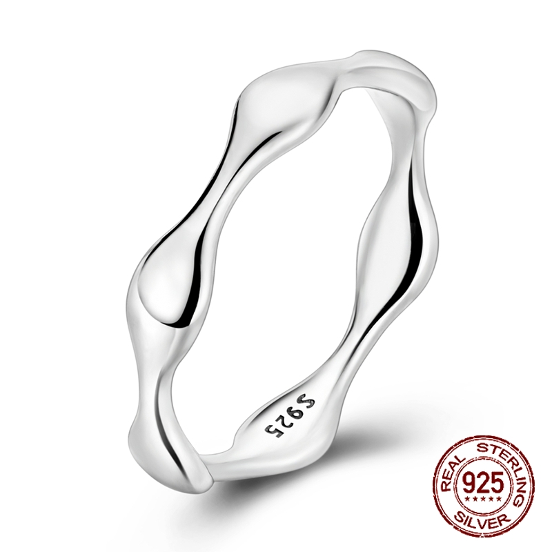 Minimalist Ring Stackable - Кольцо из стерлингового серебра 925 пробы
