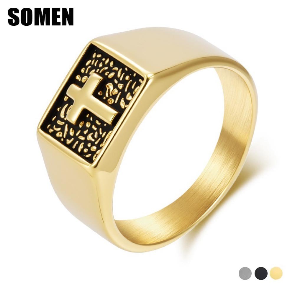 Женское винтажное кольцо-печат – обзор и цена Mens Signet Ring