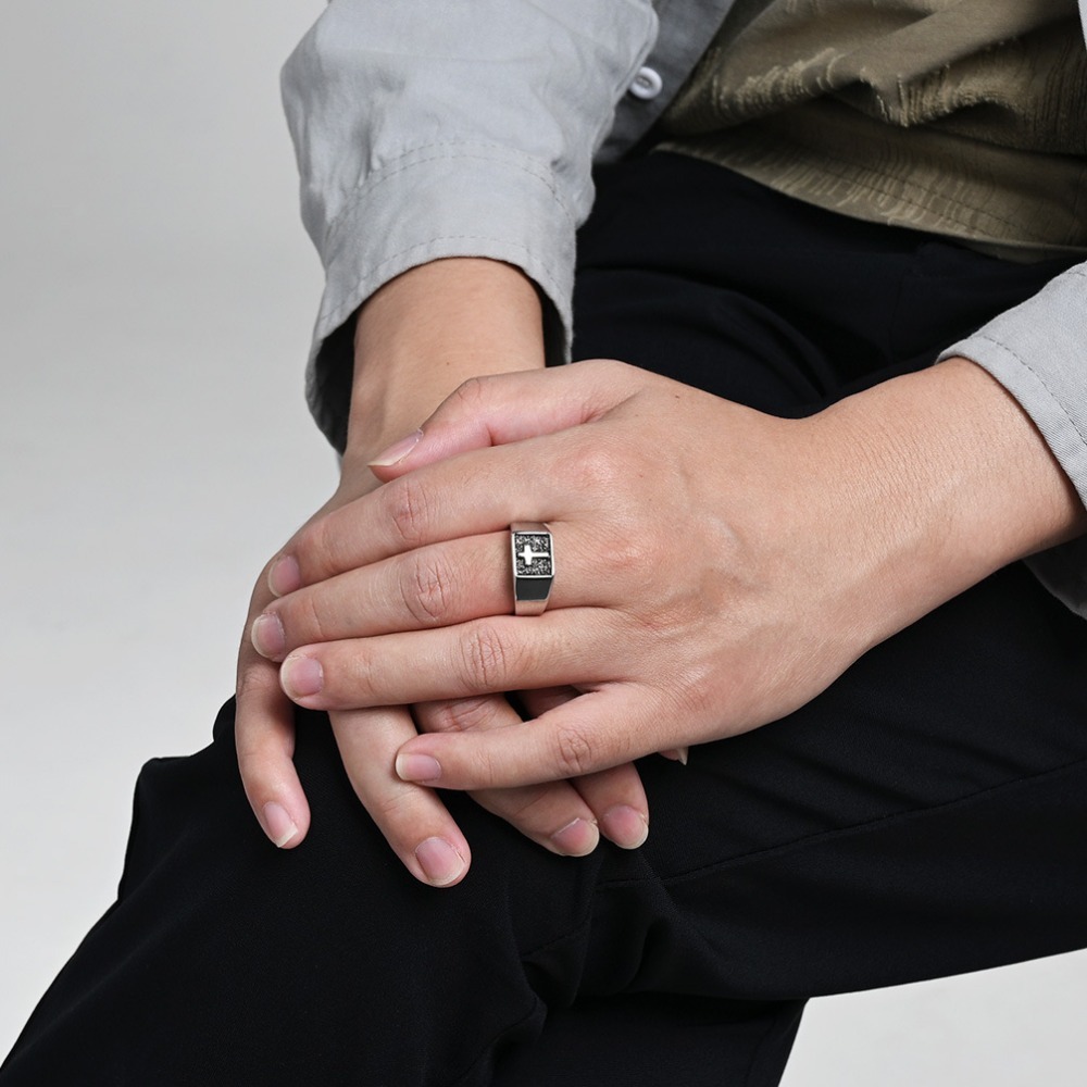 Женское винтажное кольцо-печат – обзор и цена Mens Signet Ring