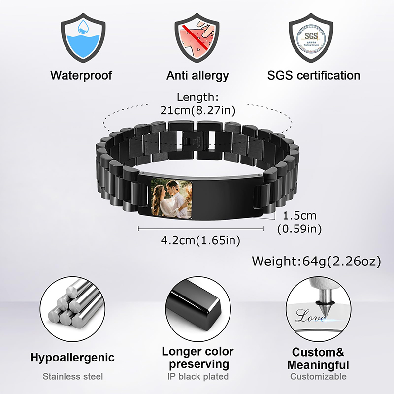 Браслет с текстом на заказ, ре – обзор и цена Jewelry Style Watches
