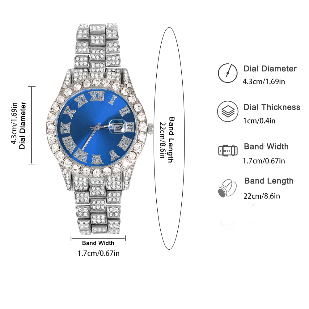 3 шт., комплект ювелирных изде – обзор и цена Jewelry Watches For Men