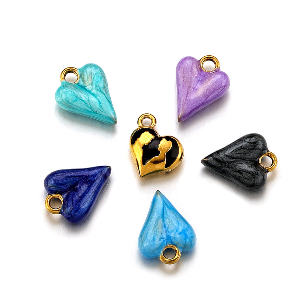 5 шт. Золотые шармы из нержаве – обзор и цена Moon Star Earrings