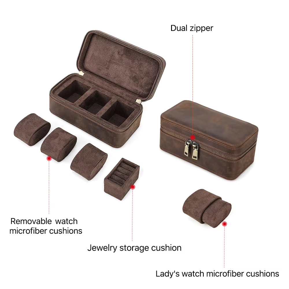 Кожаный органайзер для часов C – обзор и цена Jewelry Watches For Men