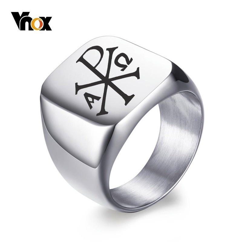Мужское кольцо в виде знака из – обзор и цена Mens Signet Ring