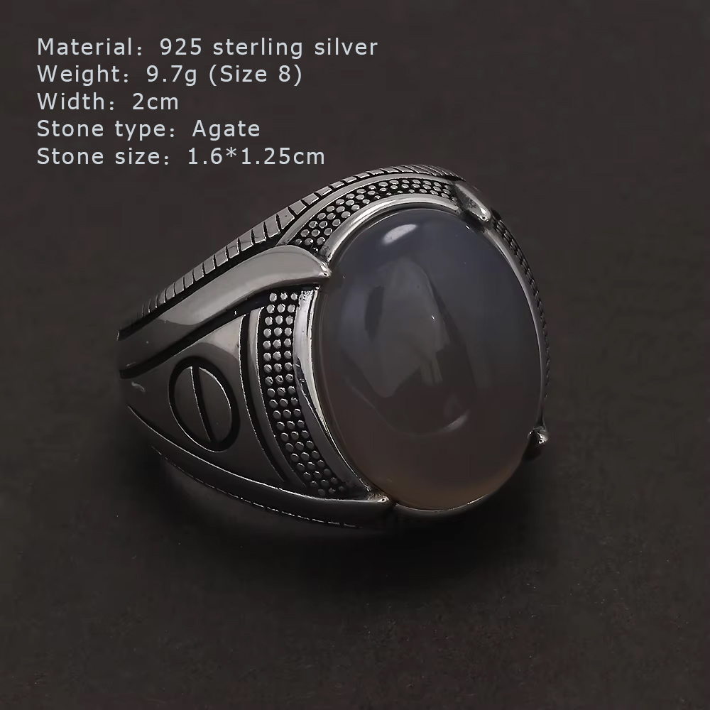 Кольцо-печатка из стерлинговог – обзор и цена Mens Signet Ring
