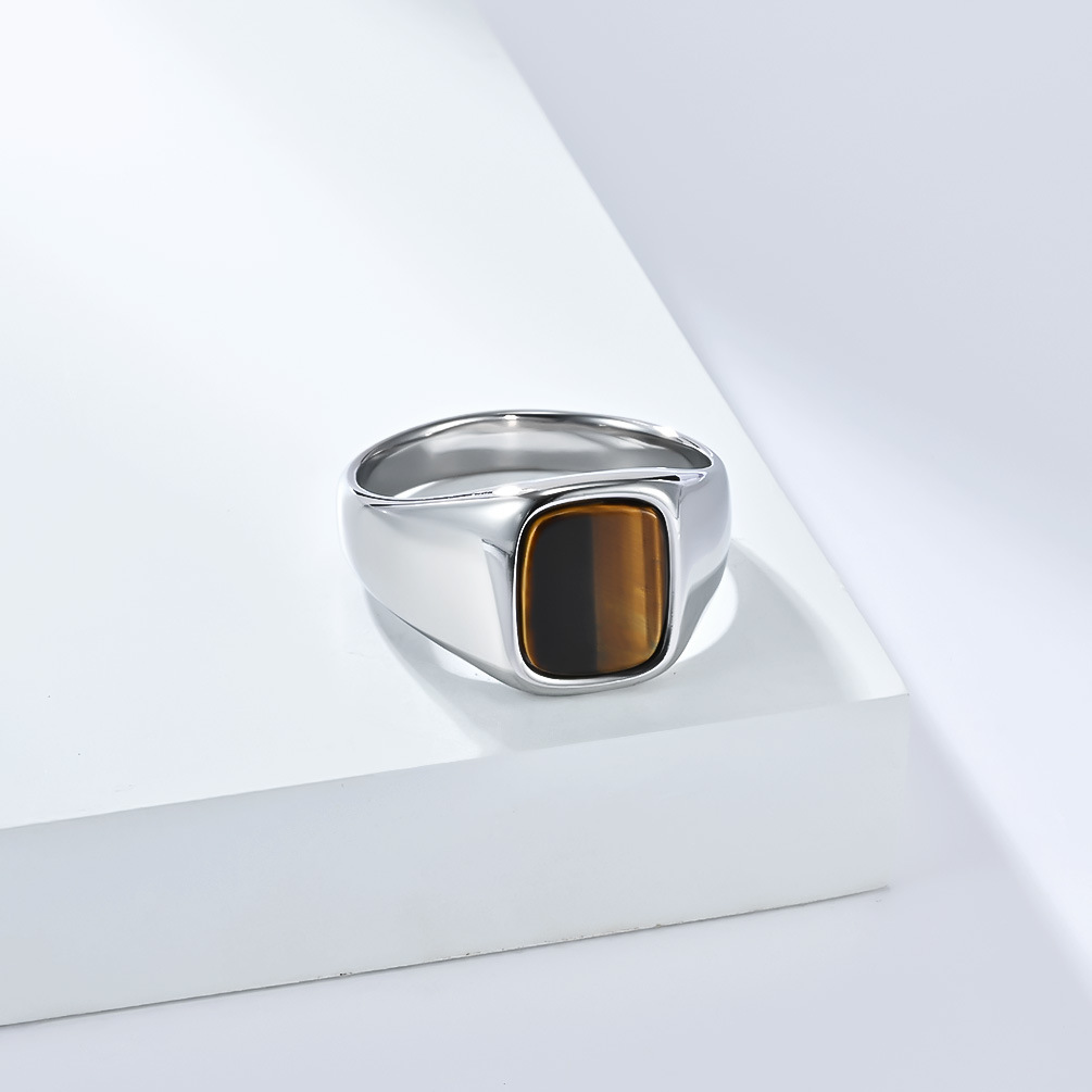 Новое модное винтажное кольцо- – обзор и цена Mens Signet Ring