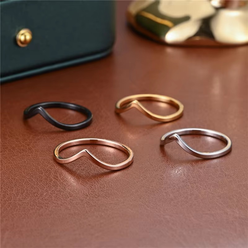 Минималистичное кольцо V-образ – обзор и цена Minimalist Ring Stackable