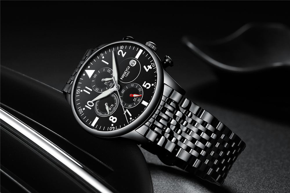 Мужские модные часы NIBOSI, то – обзор и цена Jewelry Style Watches