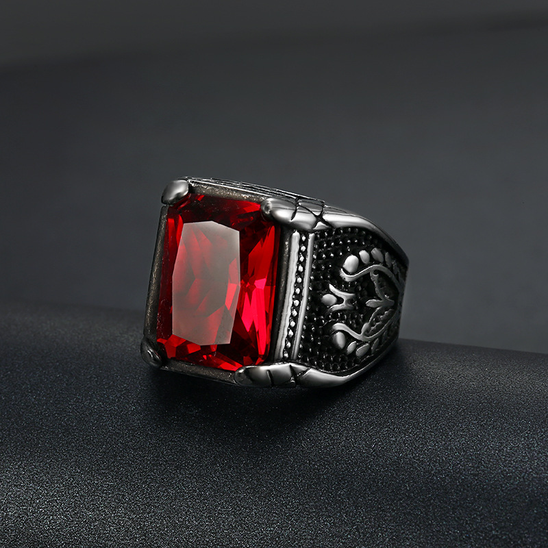 Перстень с полудрагоценными ка – обзор и цена Mens Signet Ring