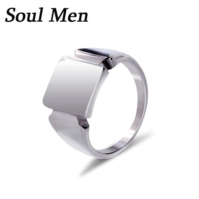 Мужские кольца Soul из титанов – обзор и цена Mens Signet Ring
