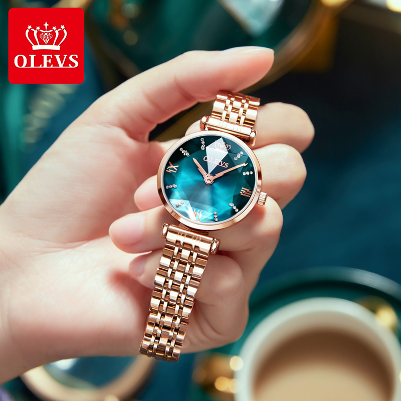 OLEVS новые женские роскошные  – обзор и цена Jewels In Quartz Watches