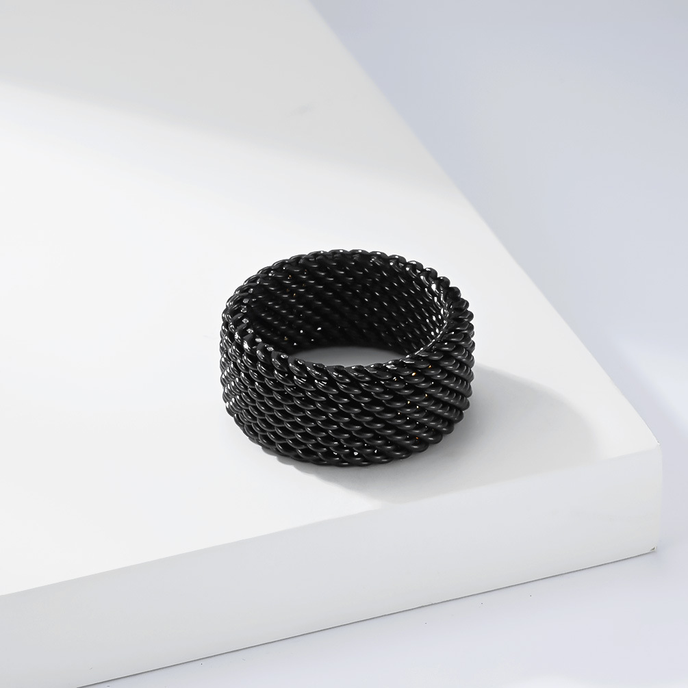 Модные плетеные кольца из нерж – обзор и цена Minimalist Ring Stackable