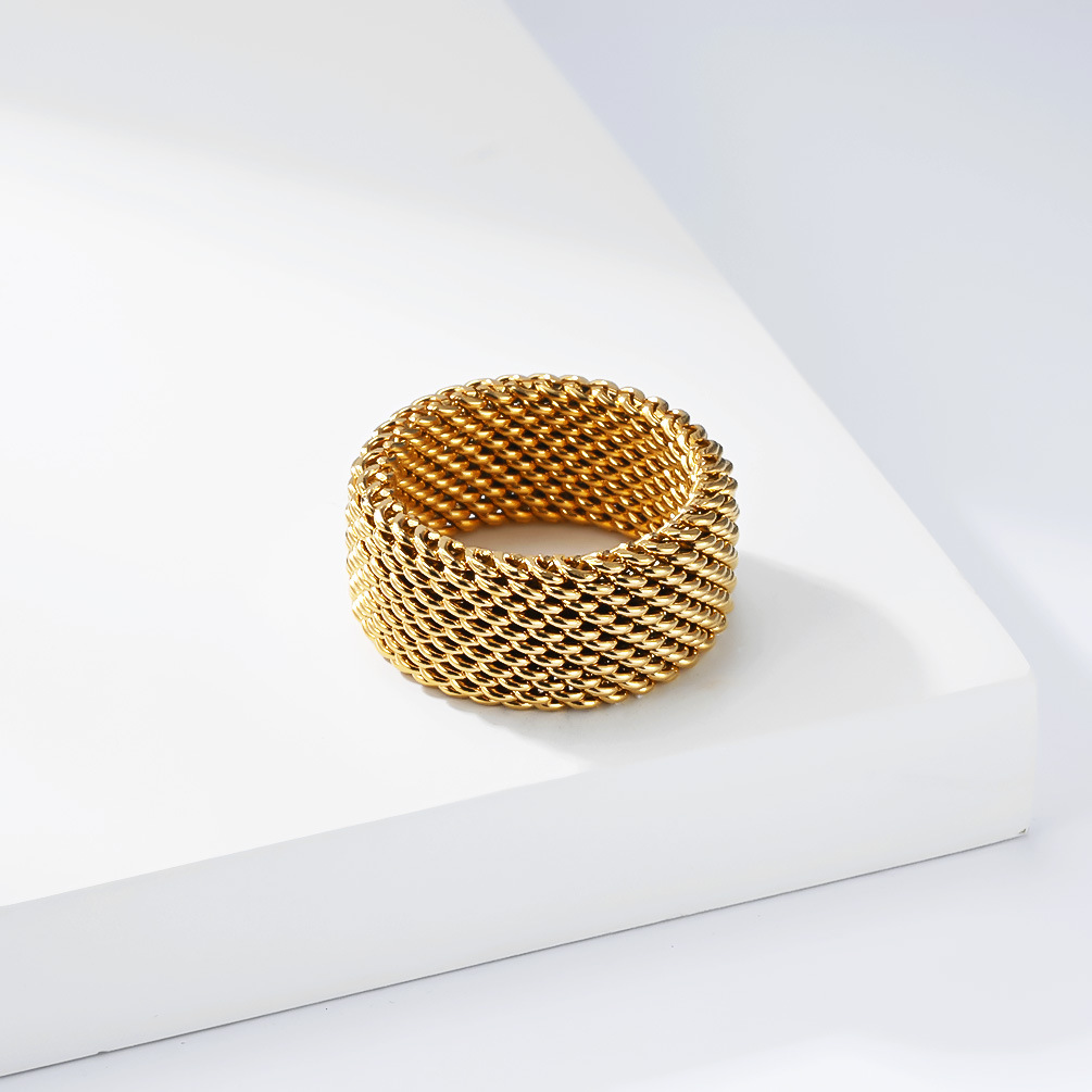 Модные плетеные кольца из нерж – обзор и цена Minimalist Ring Stackable