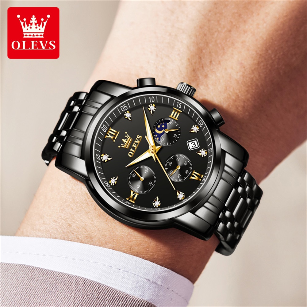 OLEVS Популярные мужские часы  – обзор и цена Jewelry Style Watches
