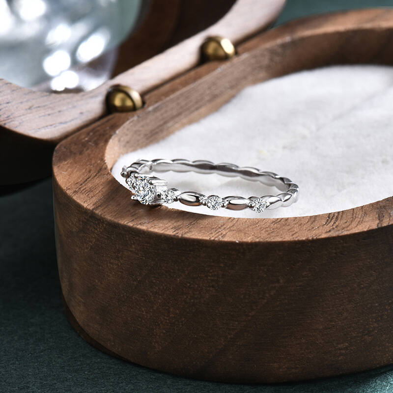 Кольцо из стерлингового серебр – обзор и цена Minimalist Ring Stackable