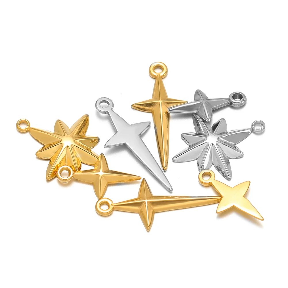 5 шт., высокое качество, нержа – обзор и цена Moon Star Earrings