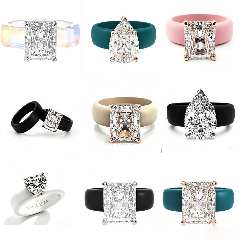 Минималистичное силиконовое ко – обзор и цена Minimalist Ring Stackable